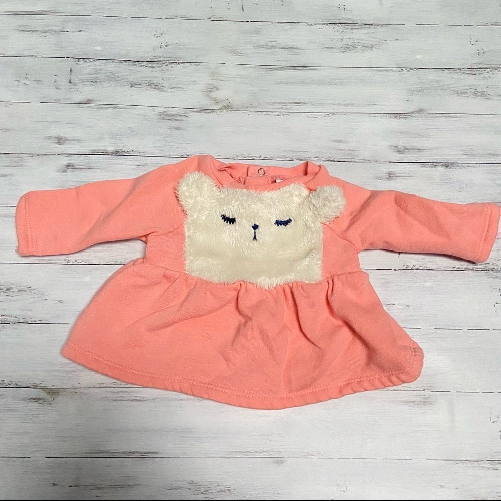 🍭6/$30 Cat & Jack Polar Bear Peplum Sweatshirt - Newborn